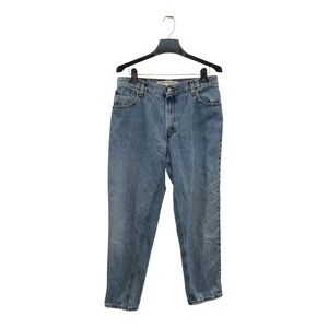 VTG 2004 Levi's 550 Womens 14L Mom Jeans Relaxed Fit Tapered Leg 100% Cotton Y2K